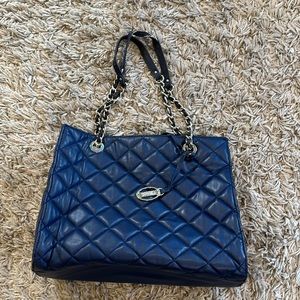 Carlos Santana Blue Purse